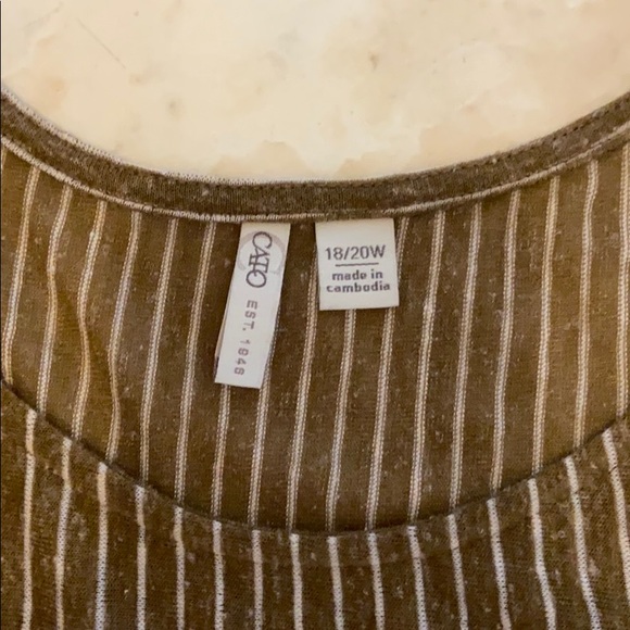 Cato 18/20W  Blouse - Picture 2 of 3